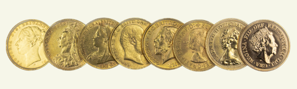 Full Sovereigns old to new