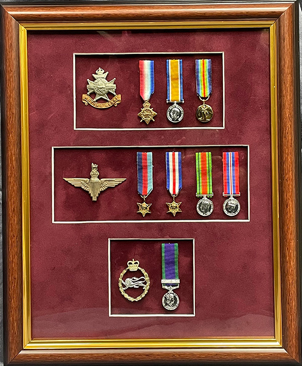 Medal Mounting - Merseyside Collectors Centre