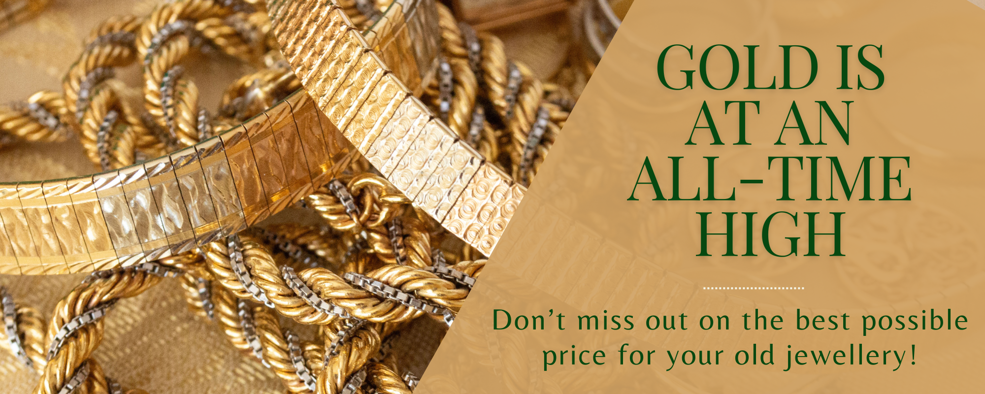 Take advantage of gold being an all-time high and sell your scrap gold for the highest price! (3)